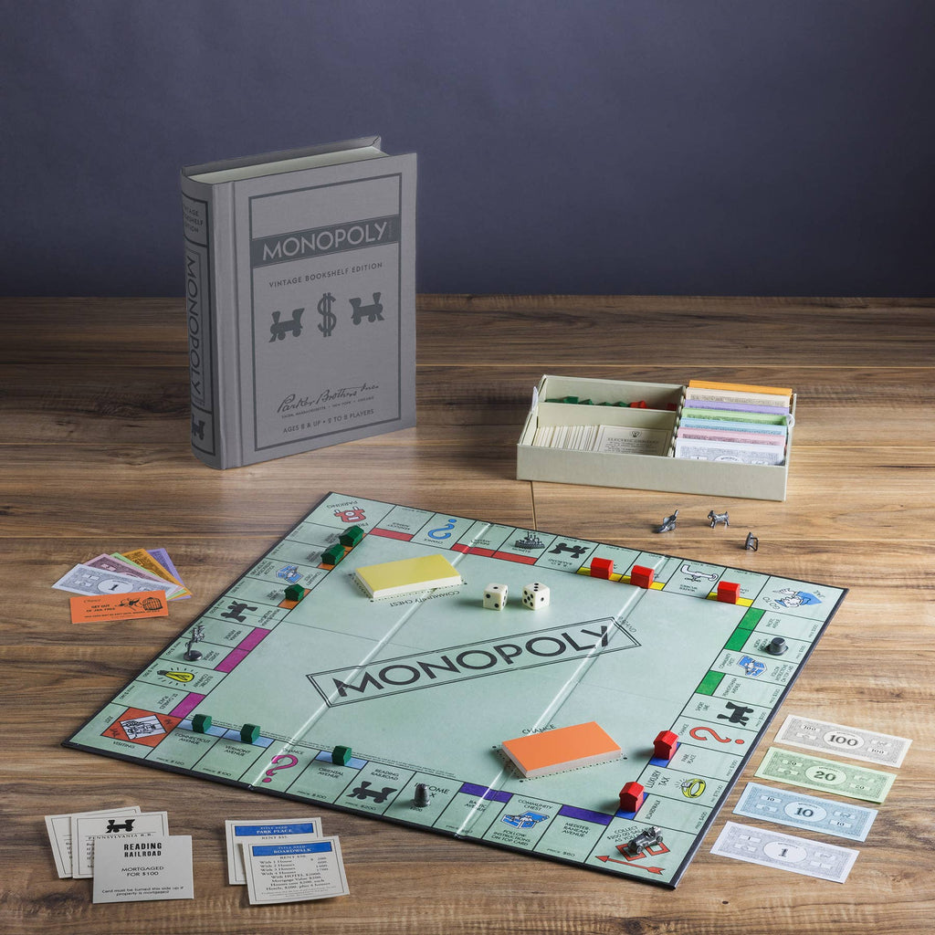 Monopoly Vintage Bookshelf Edition - Pre-Order