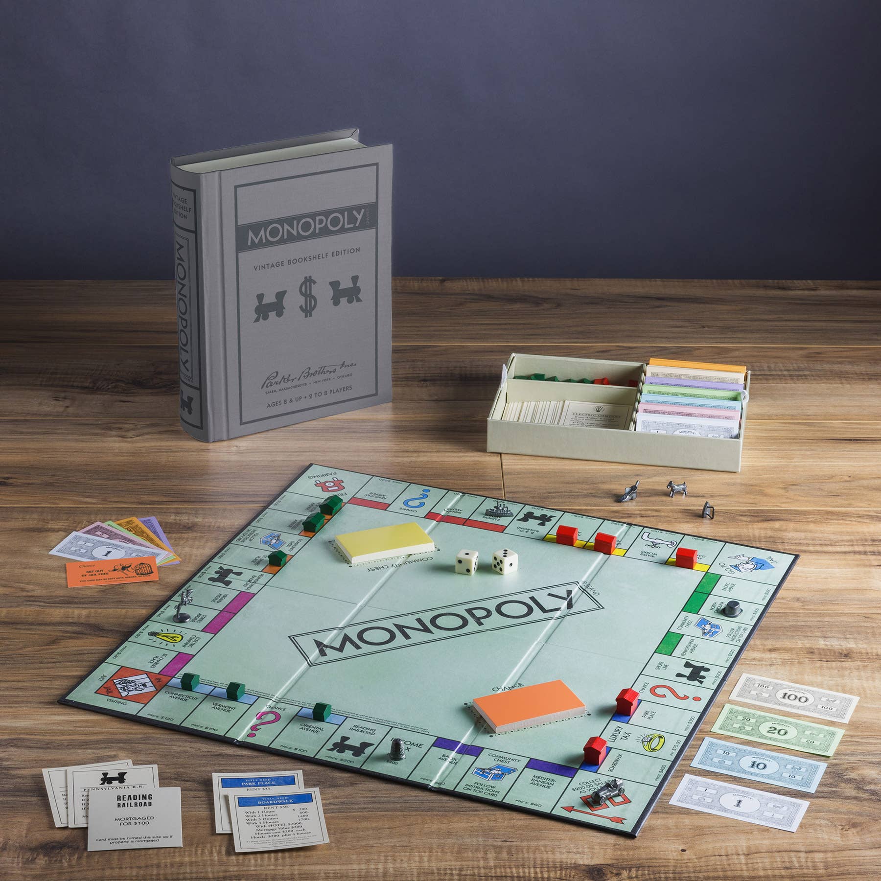 Monopoly Vintage Bookshelf Edition - Pre-Order