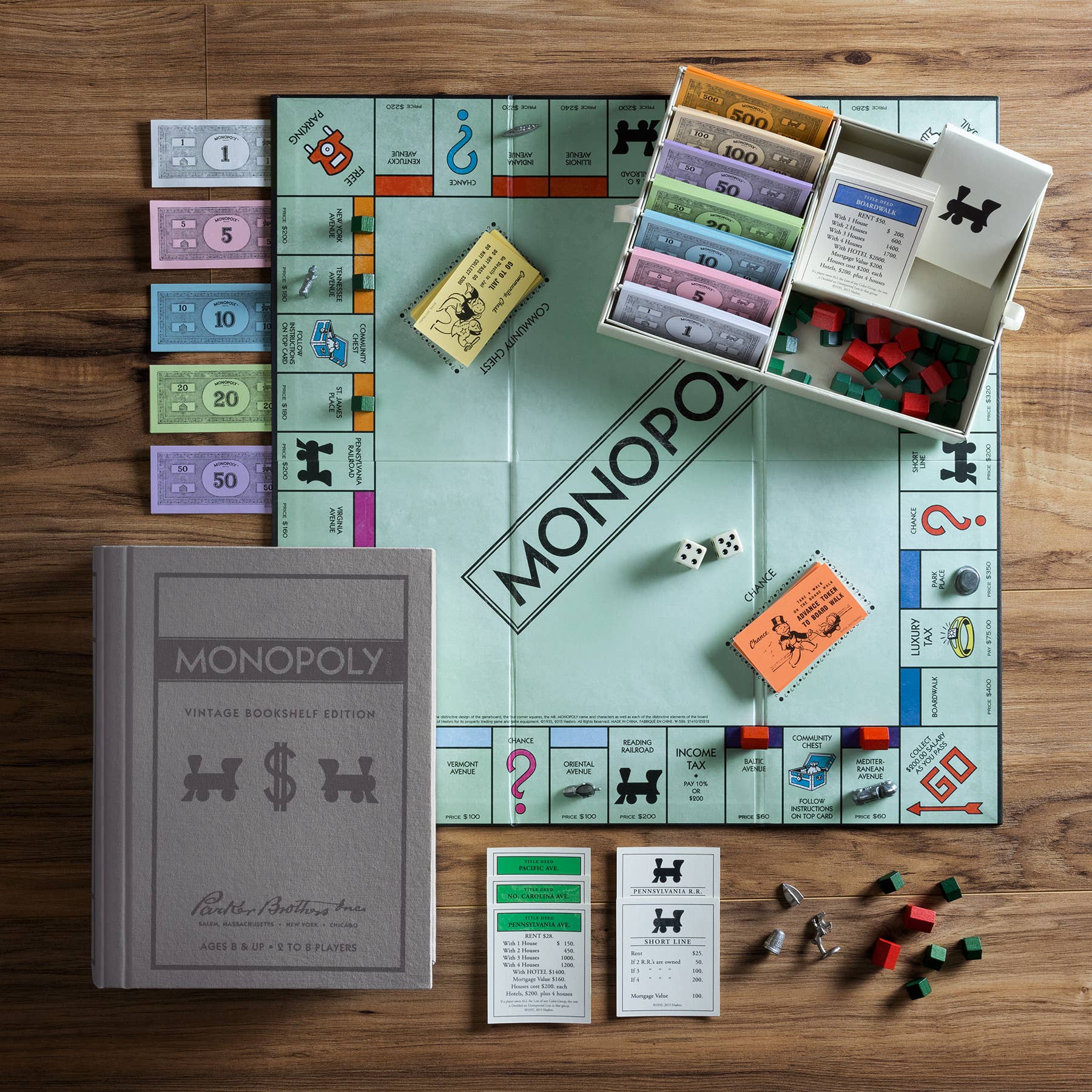 Monopoly Vintage Bookshelf Edition - Pre-Order