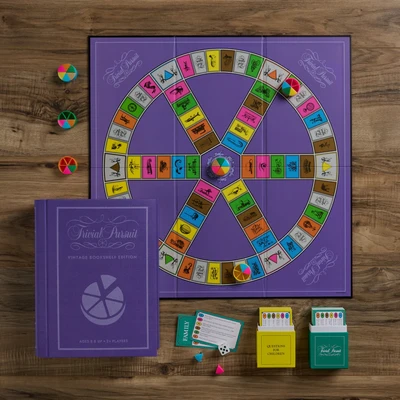 TRIVIAL PURSUIT VINTAGE BOOKSHELF EDITION - PRE-ORDER