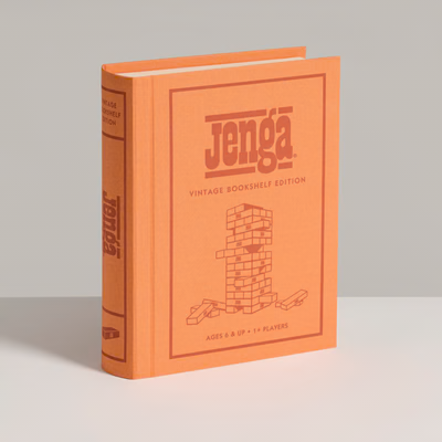 JENGA VINTAGE BOOKSHELF EDITION- PRE-ORDER