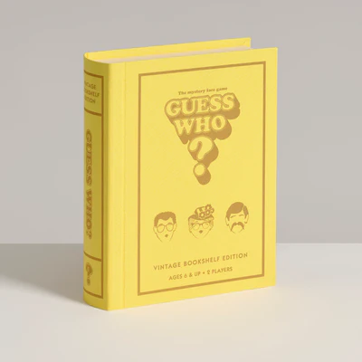 GUESS WHO? VINTAGE BOOKSHELF EDITION- PRE-ORDER
