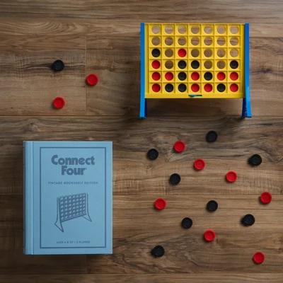 CONNECT FOUR VINTAGE BOOKSHELF EDITION- PRE-ORDER